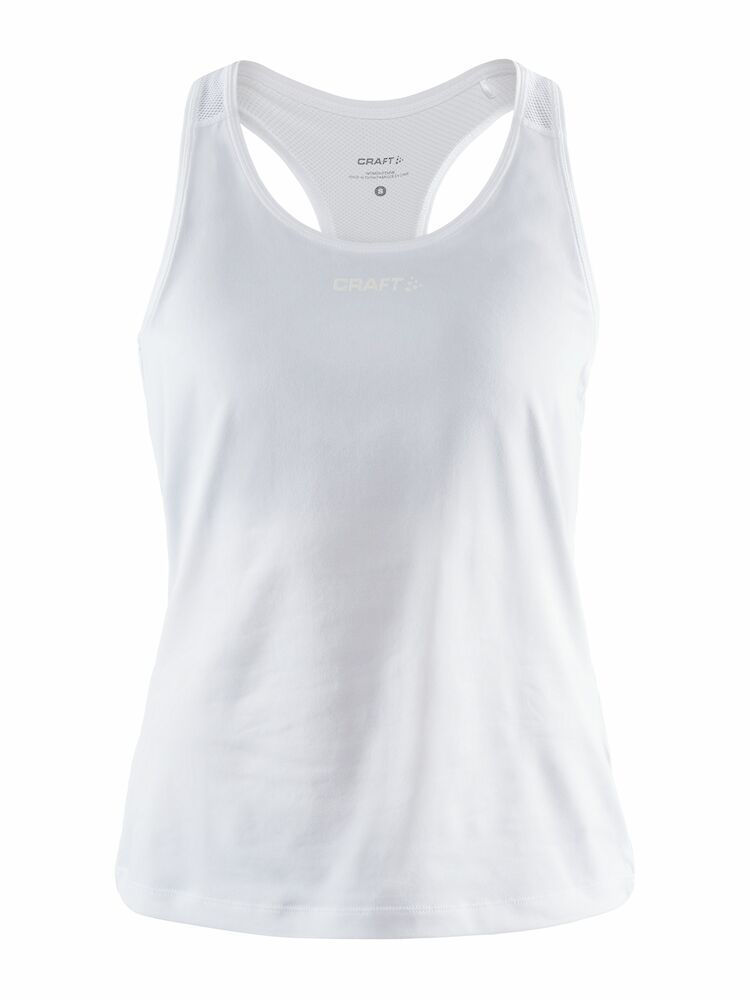 Craft Adv Essence Singlet Womens White