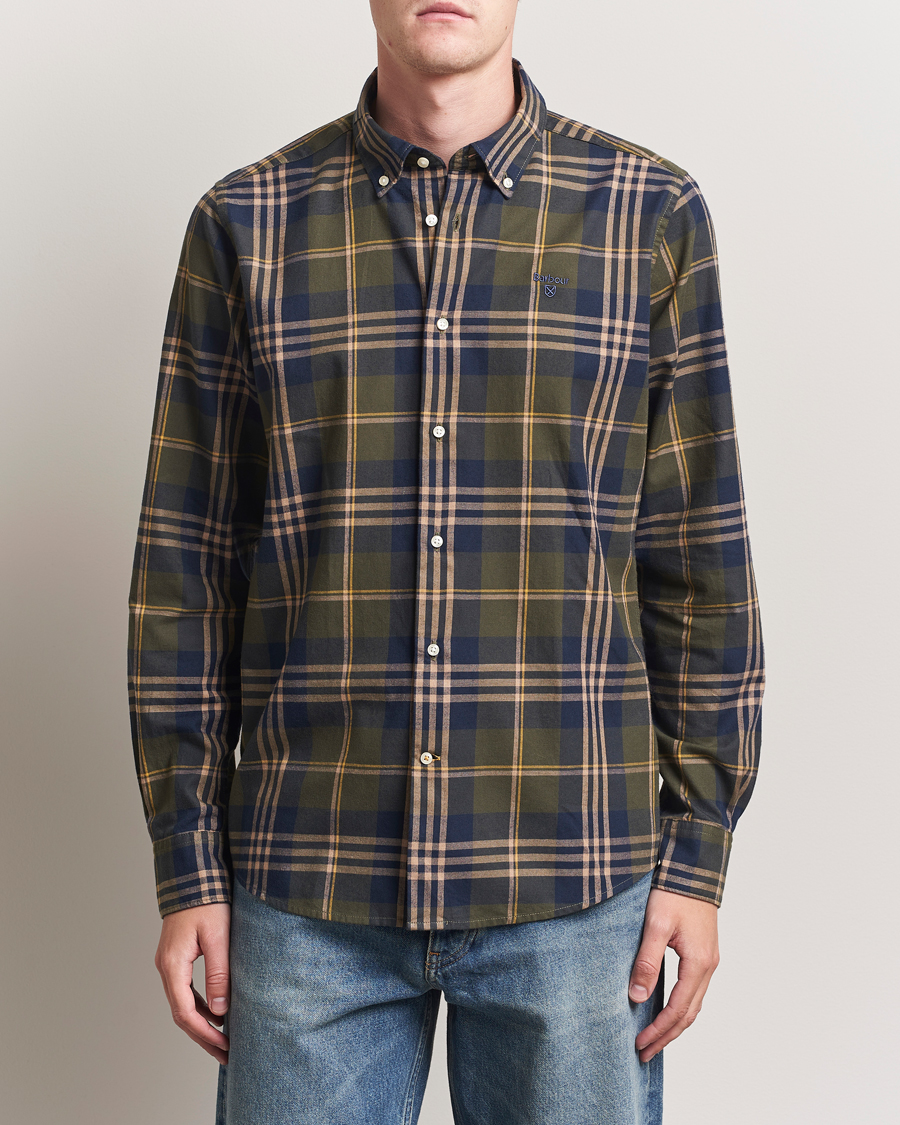 Barbour Lifestyle Edgar Checked Shirt Olive