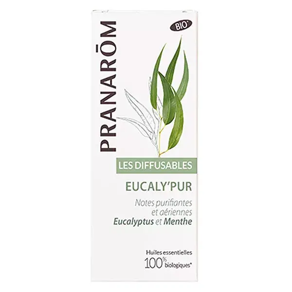 Mistura de Óleos Essenciais de Eucalipto Orgânico Pranarôm Diffusables 30ml