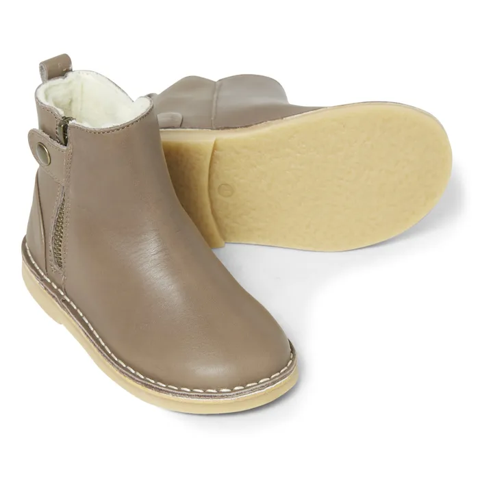 Young Soles Boots Fourrées Winston | Taupe
