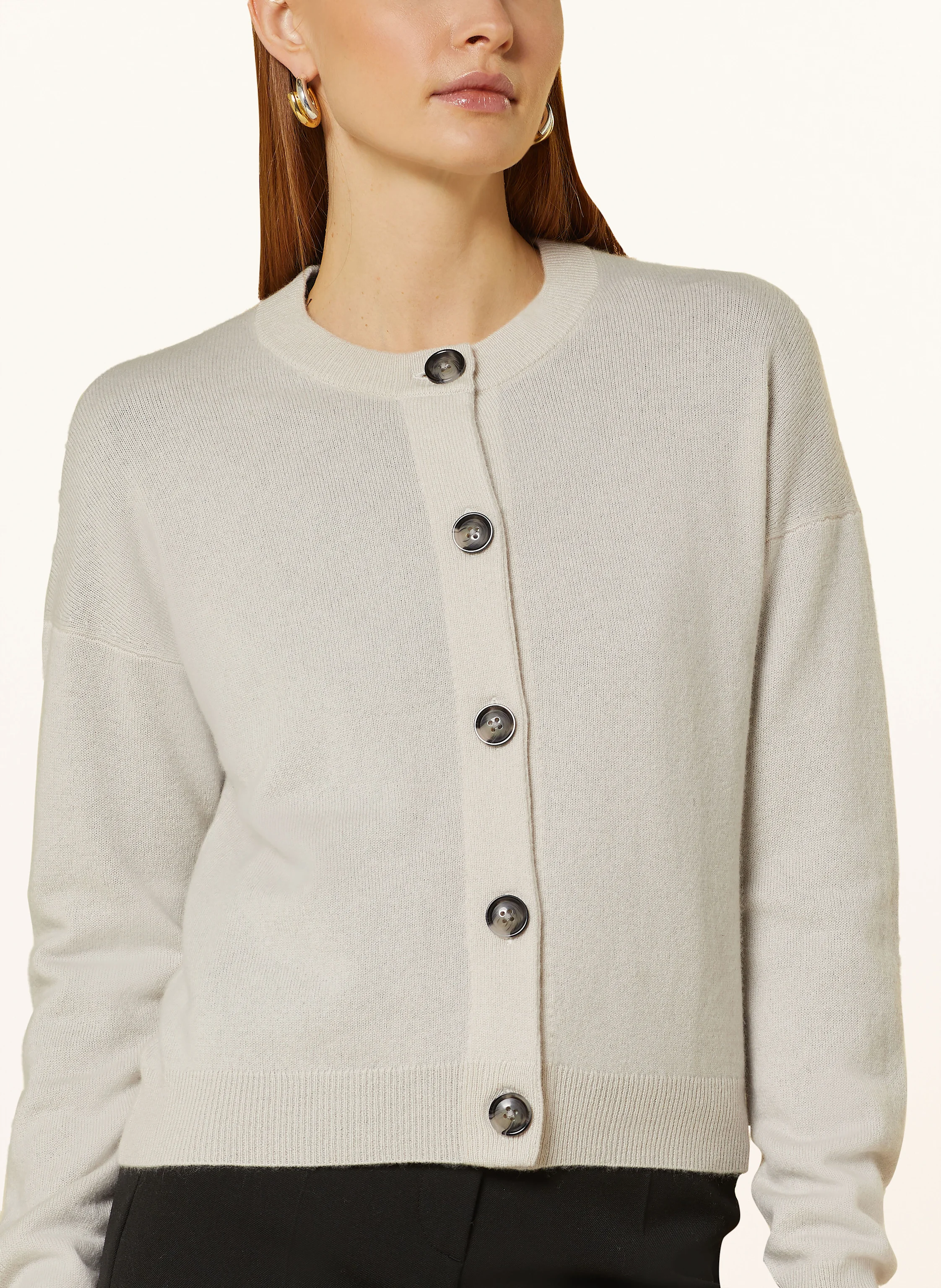 darling harbour Cashmere-Strickjacke