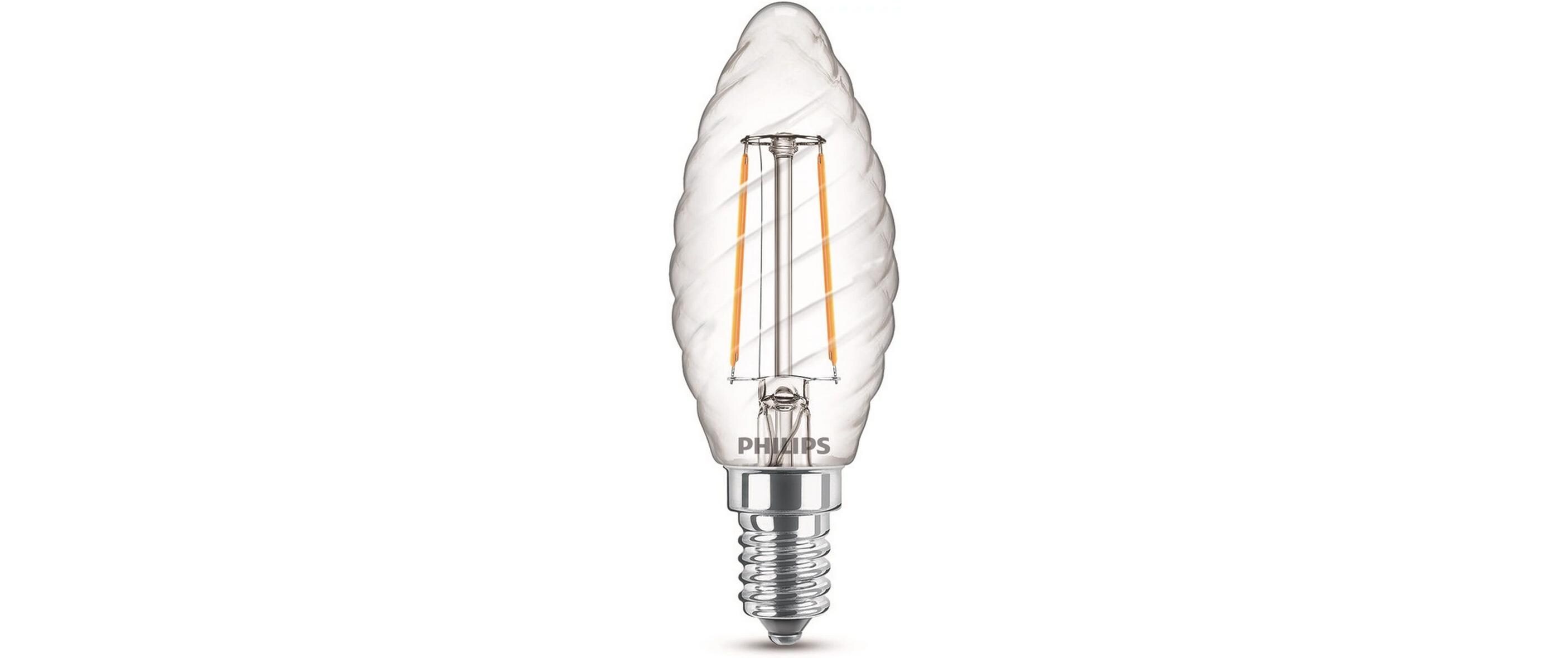 Lampe LEDcla 25W E14 ST35 WW CL ND WarmweissLeuchtmittel ST35 mit klarem Glas