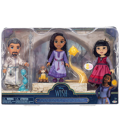 Disney Wish Dukke-gaves?t - 15 cm - Asha/Dahlia/Magnifico