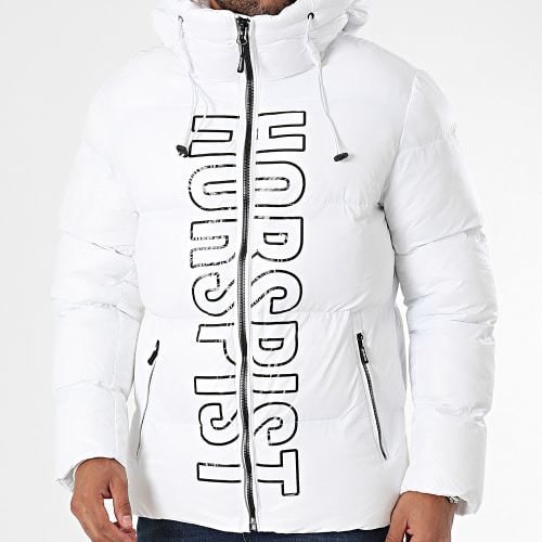 Doudoune Capuche Buzz Blanc