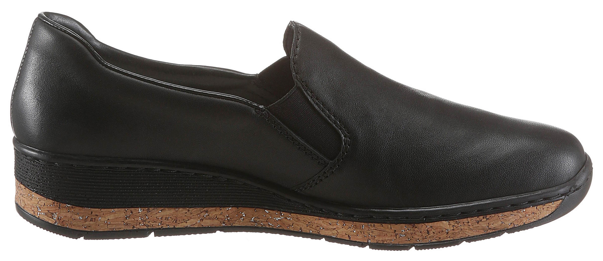 Rieker Slipper  Freizeitschuh, Halbschuh mit Gummizügen