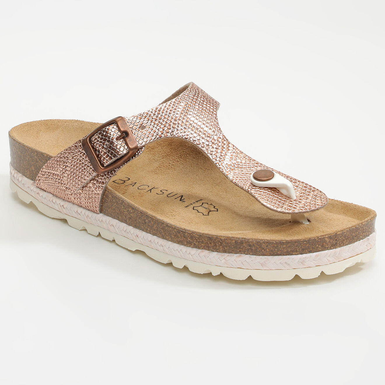 Backsun Mules entre-doigts Chimbote nude