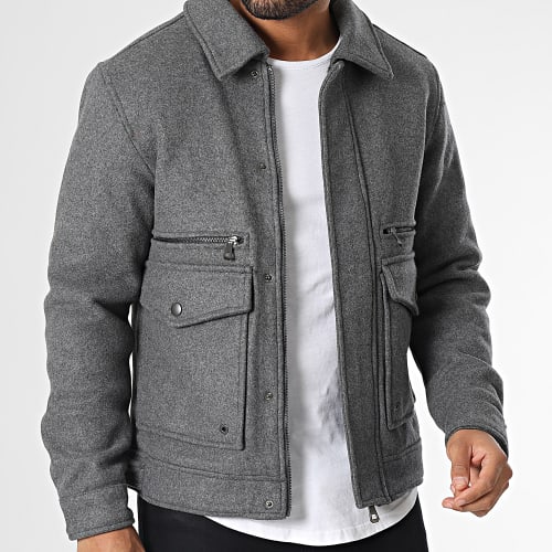 Veste Zippée 5130 Gris Anthracite Chiné