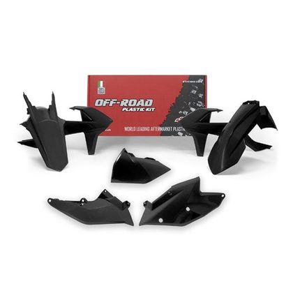 Kit plastiques R-tech 5 p noir - Noir