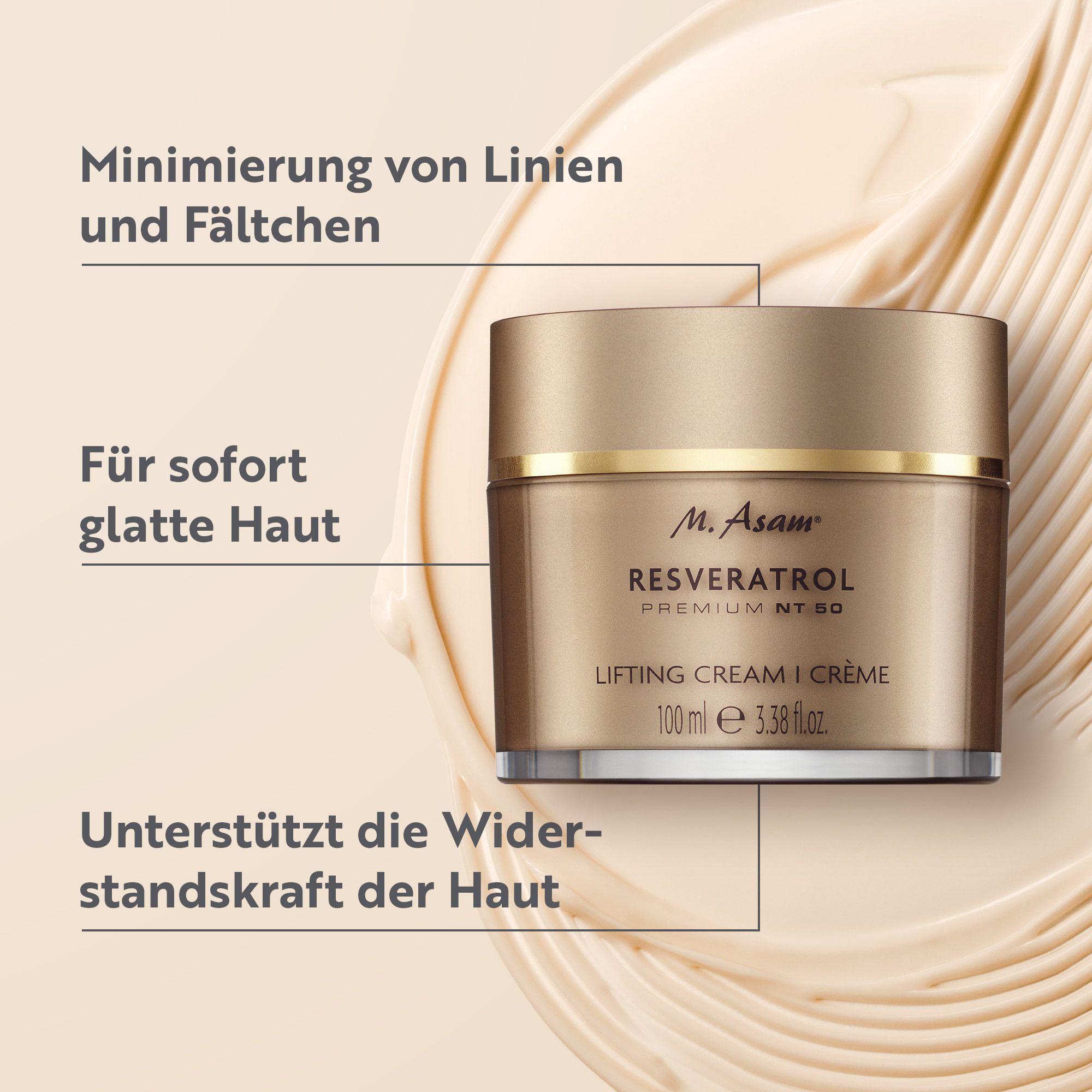 M. Asam Resveratrol Premium NT50 Lifting Crème XXL Tagescreme