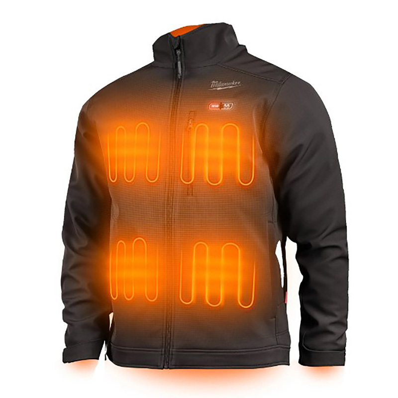 Milwaukee Toughshell HJBL5 verwarmbare jas incl. accu en lader XL zwart