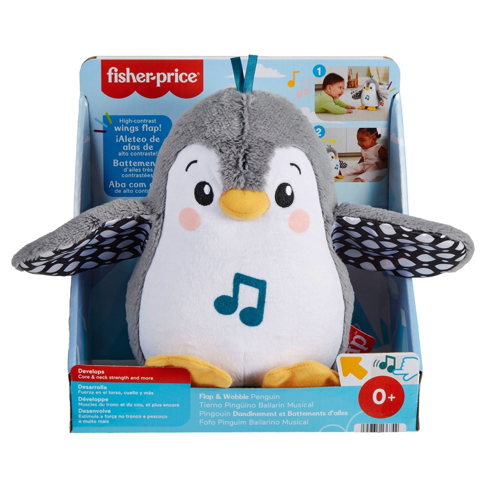 Fisher-Price Klapp- und Wackelpinguin-Spielzeug