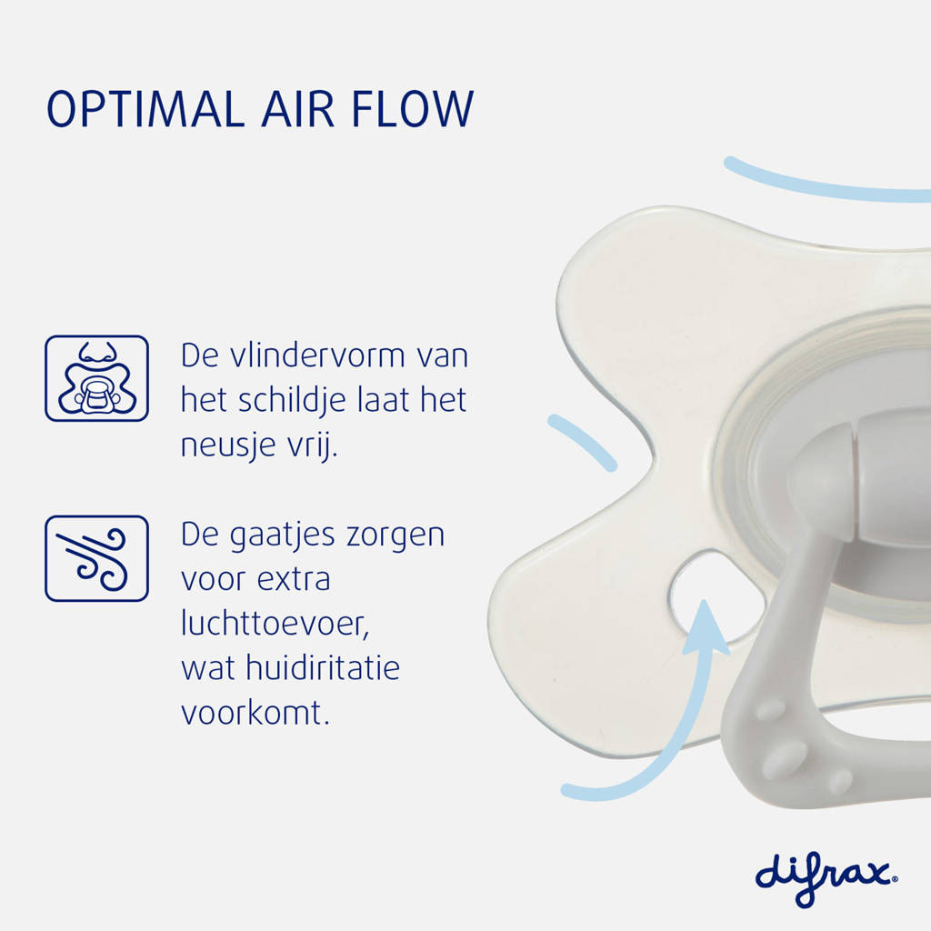 Glow in the dark fopspeen - 12+ Maanden (2 stuks)