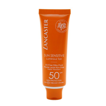 Lancaster Bronzeado luminoso sensível ao sol - Fluido leitoso isento de óleo SPF50  50ml/1.6oz