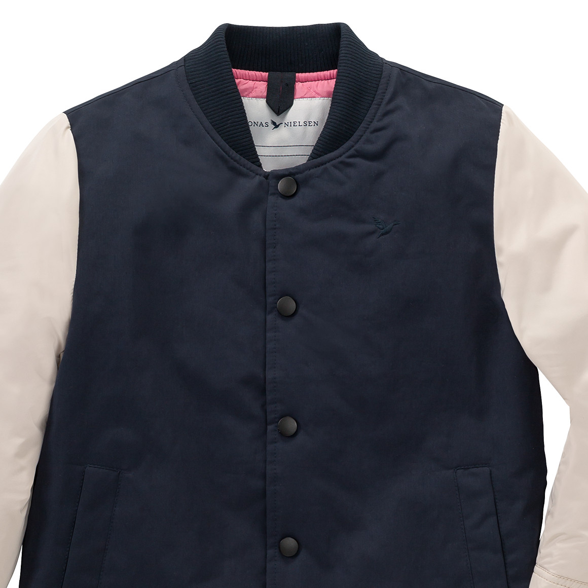 Jonas Nielsen Jungen Blouson gefüttert dunkelblau / creme