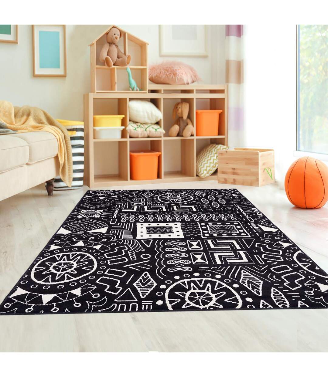 Tapis salon BC MOTIF en polypropylène Fait en Europe