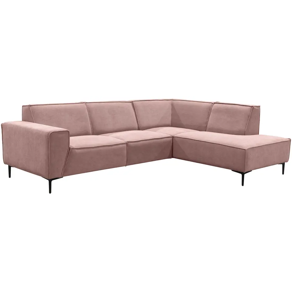 Hoekbank Romy rechts - roze