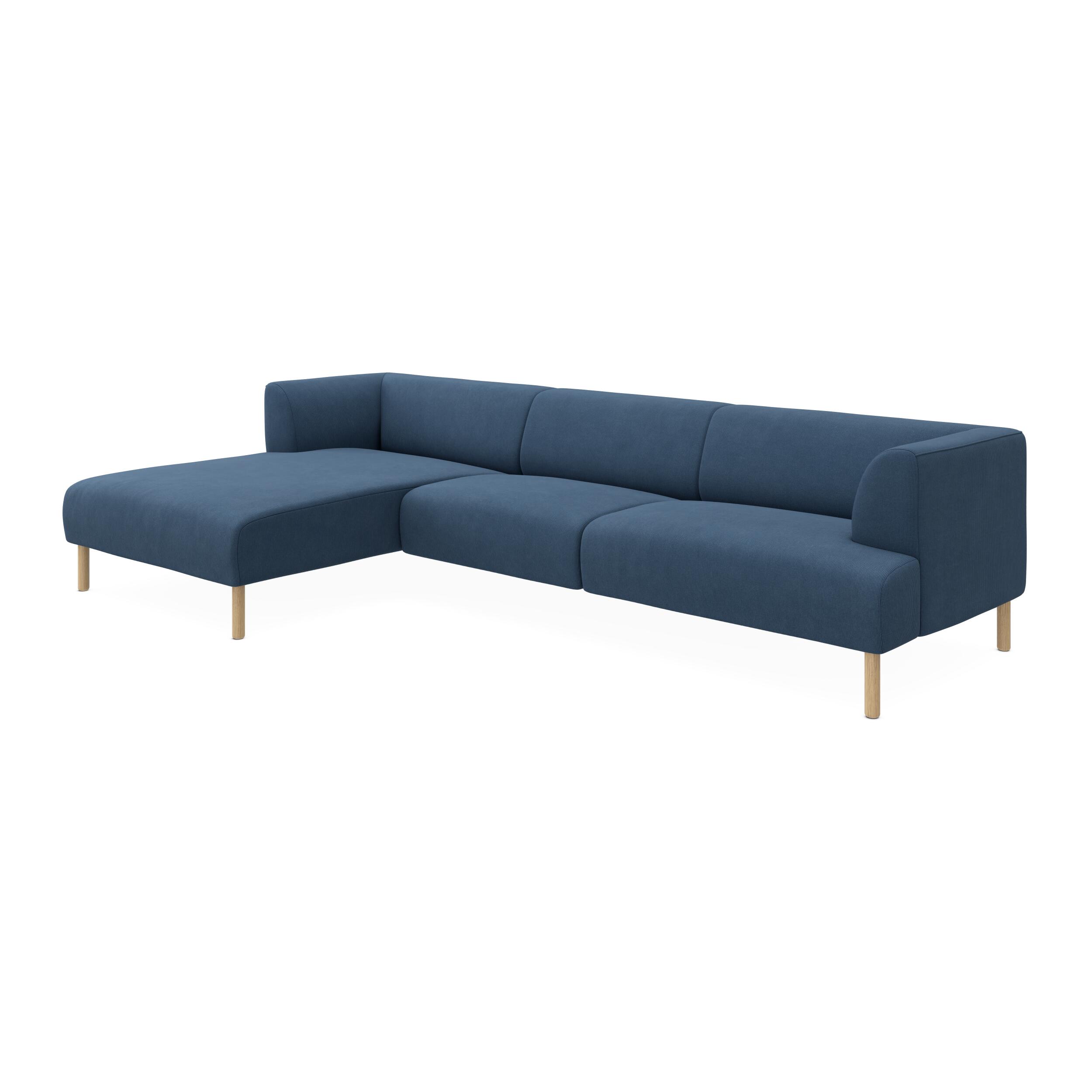 Teron venstrevendt sofa med chaiselong