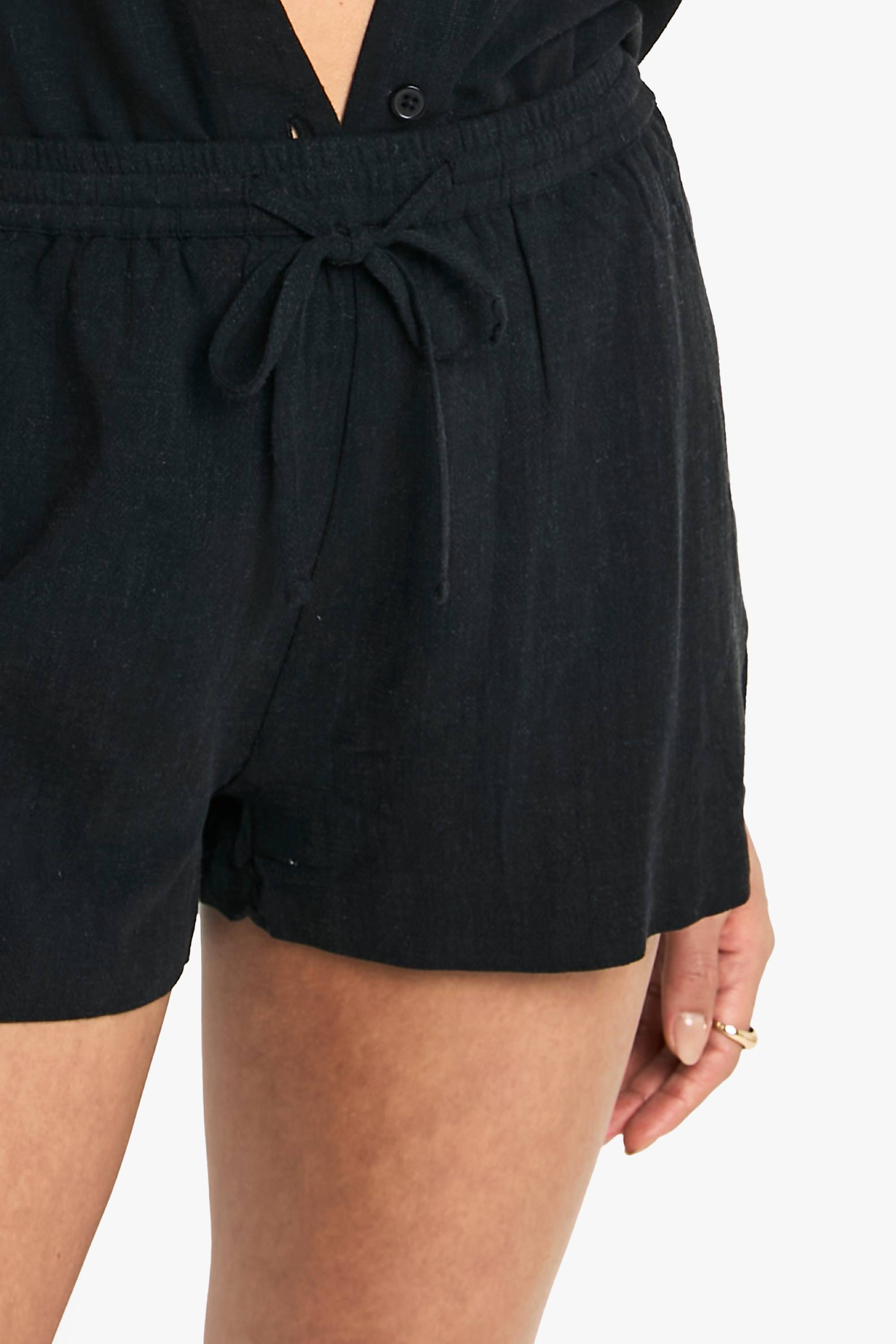 boohoo Shorts en lin haut de gamme