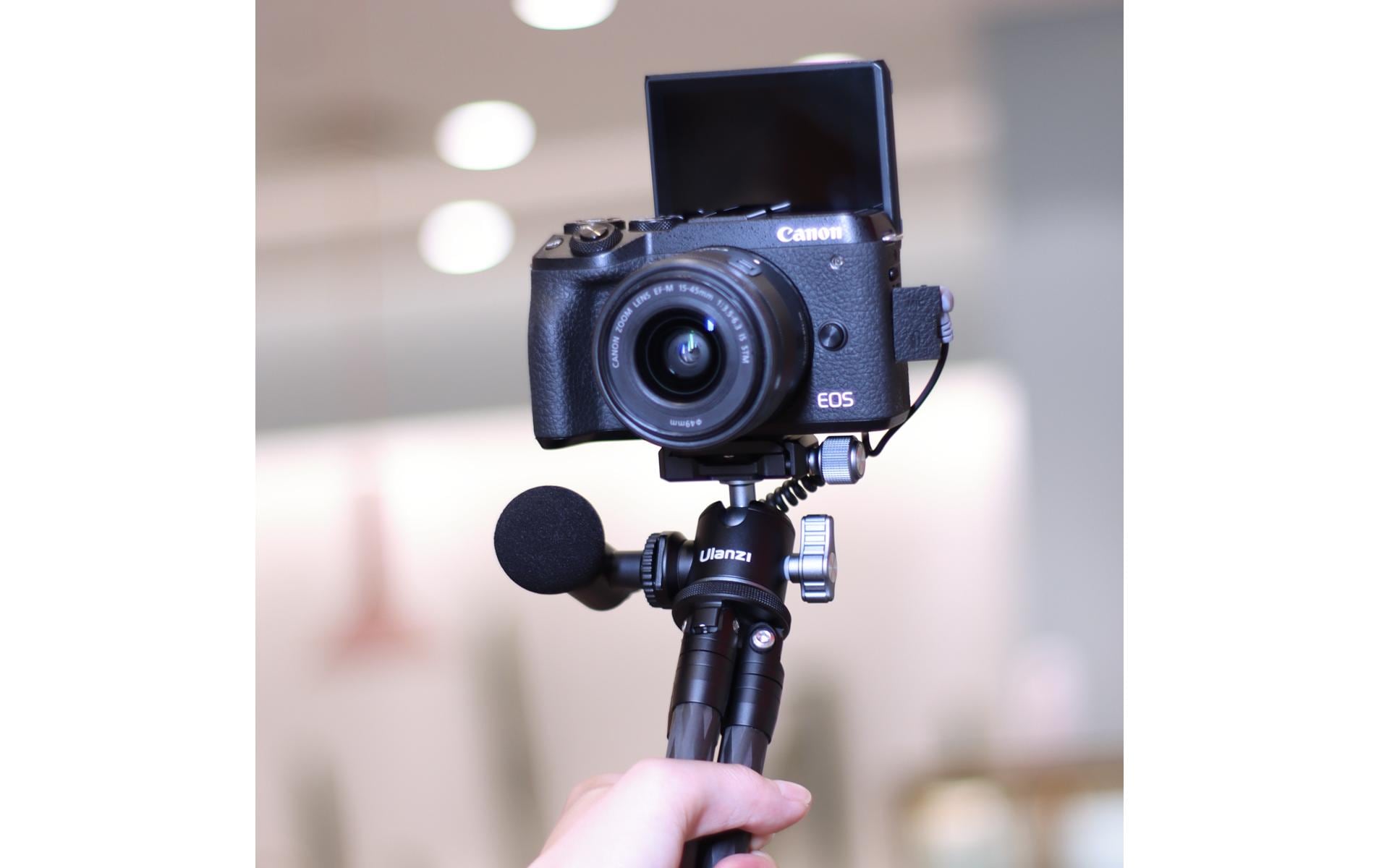 Kugelkopf U-80LVielseitiger Kugelkopf für kompakte digitale Video- und Systemkameras