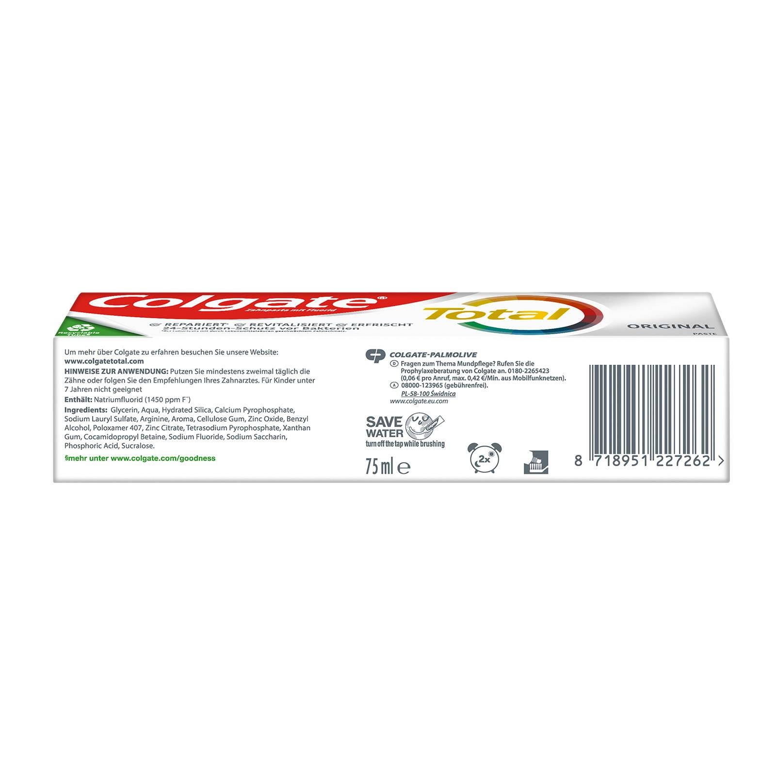 Colgate Total Zahncreme Original