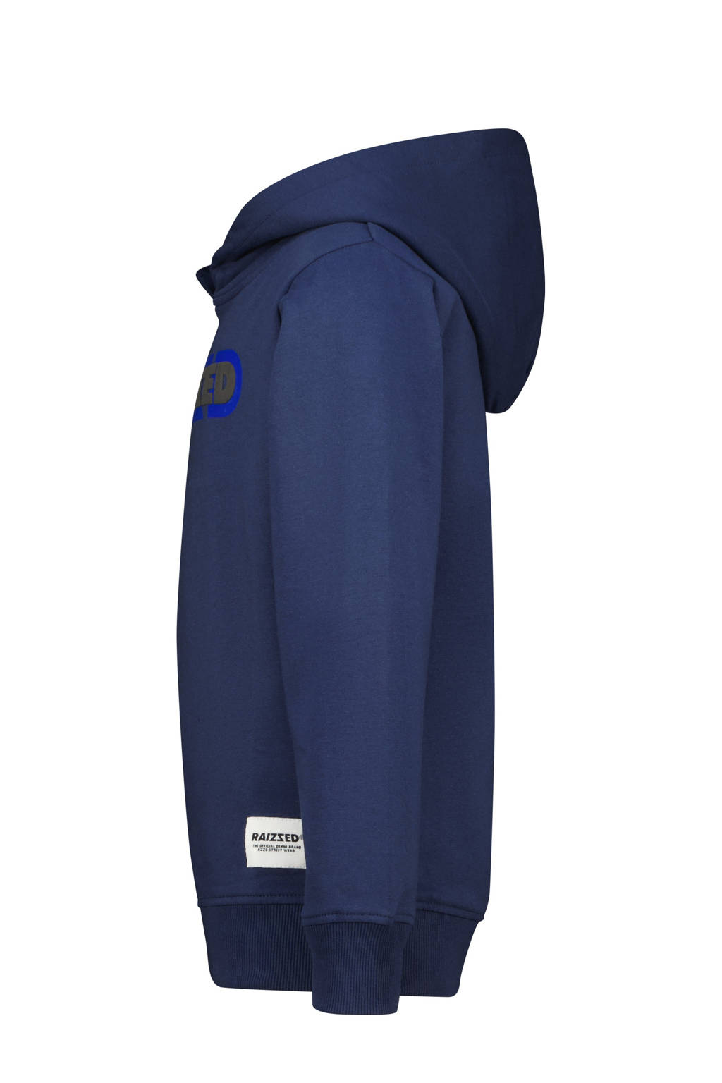 Raizzed hoodie Neor met logo donkerblauw