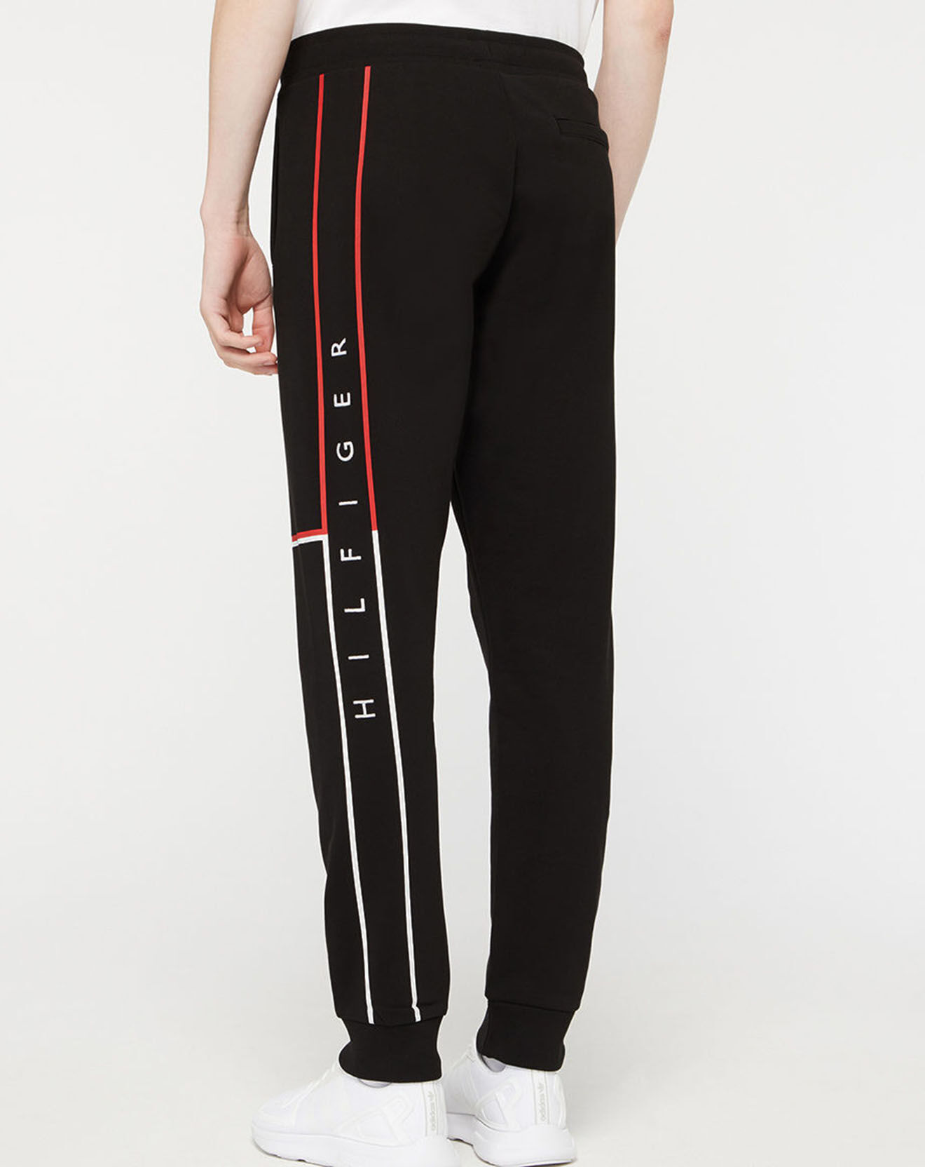 Tommy Hilfiger Jogging Regular Large Rwb Flag noir