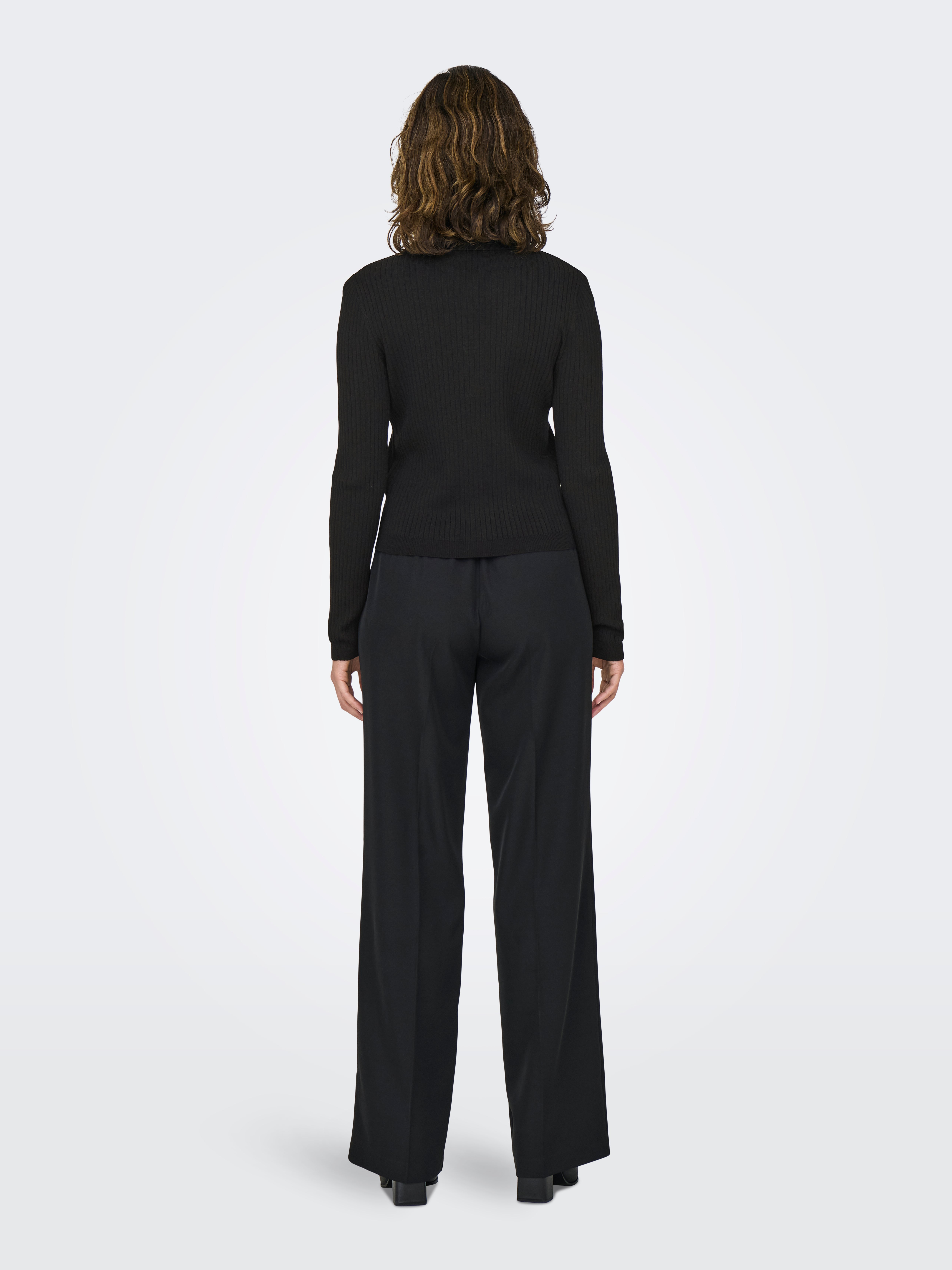ONLKAYA Strickjacke Black