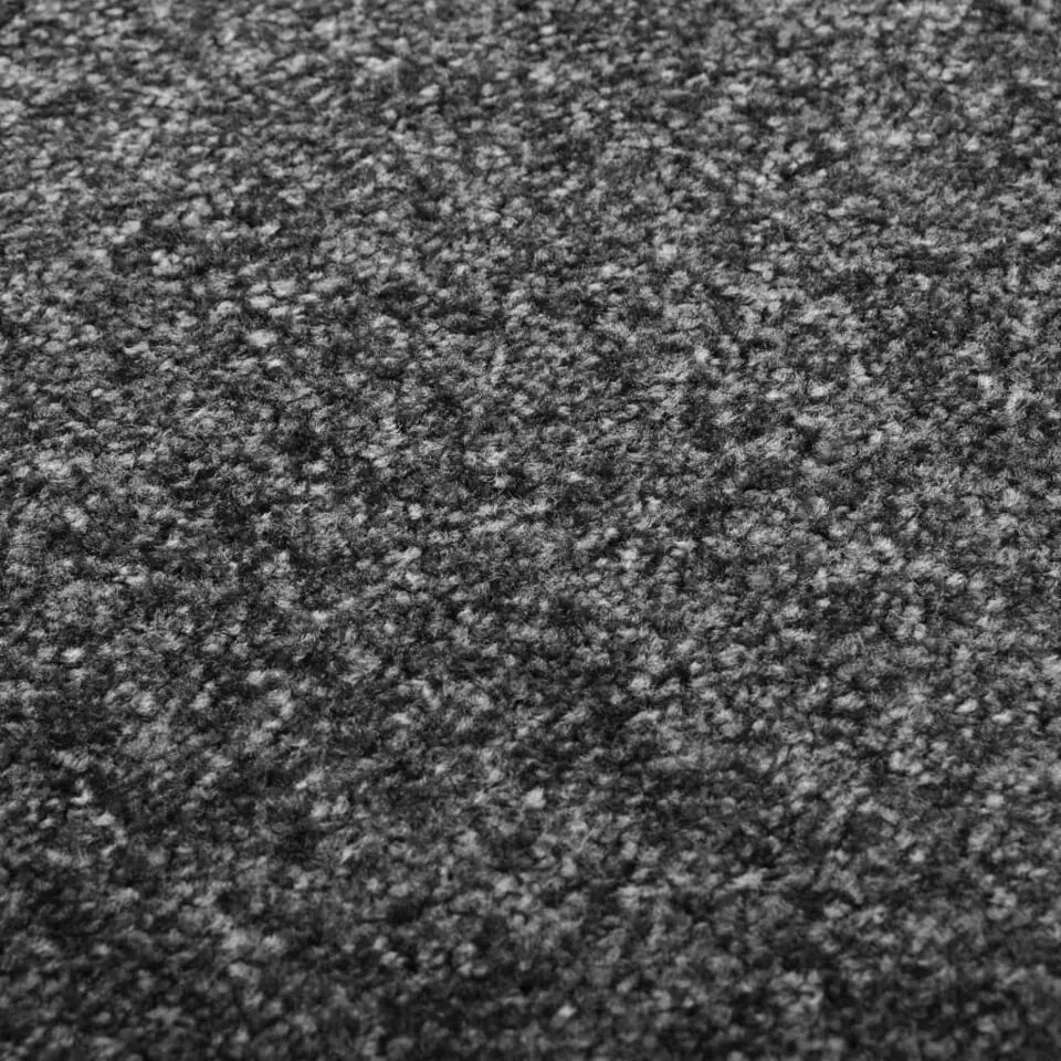 vidaXL - Mat - Antraciet - Stof - 60 x 180 cm