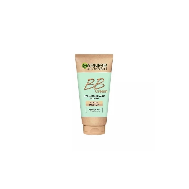Garnier Hyaluronic Aloe All-In-1 BB Cream feuchtigkeitsspendende BB-Creme für alle Hauttypen Śniady 50 ml