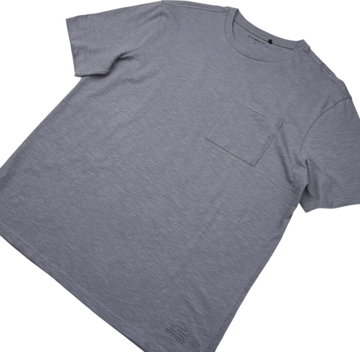 Firefly Solid Slub T-shirt Grå
