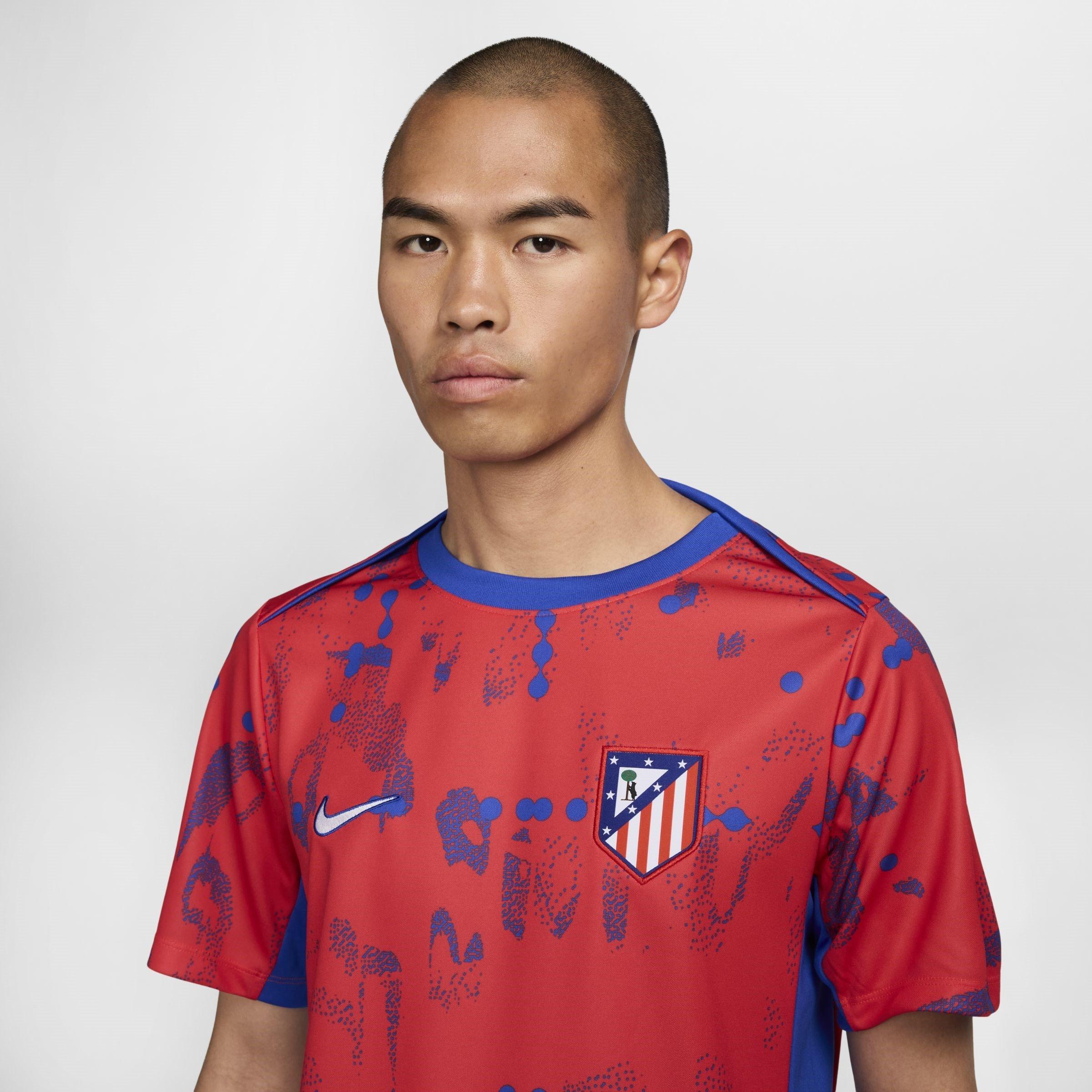 Nike Atletico Madrid Home Pre Match Shirt 2024 2025 Adults