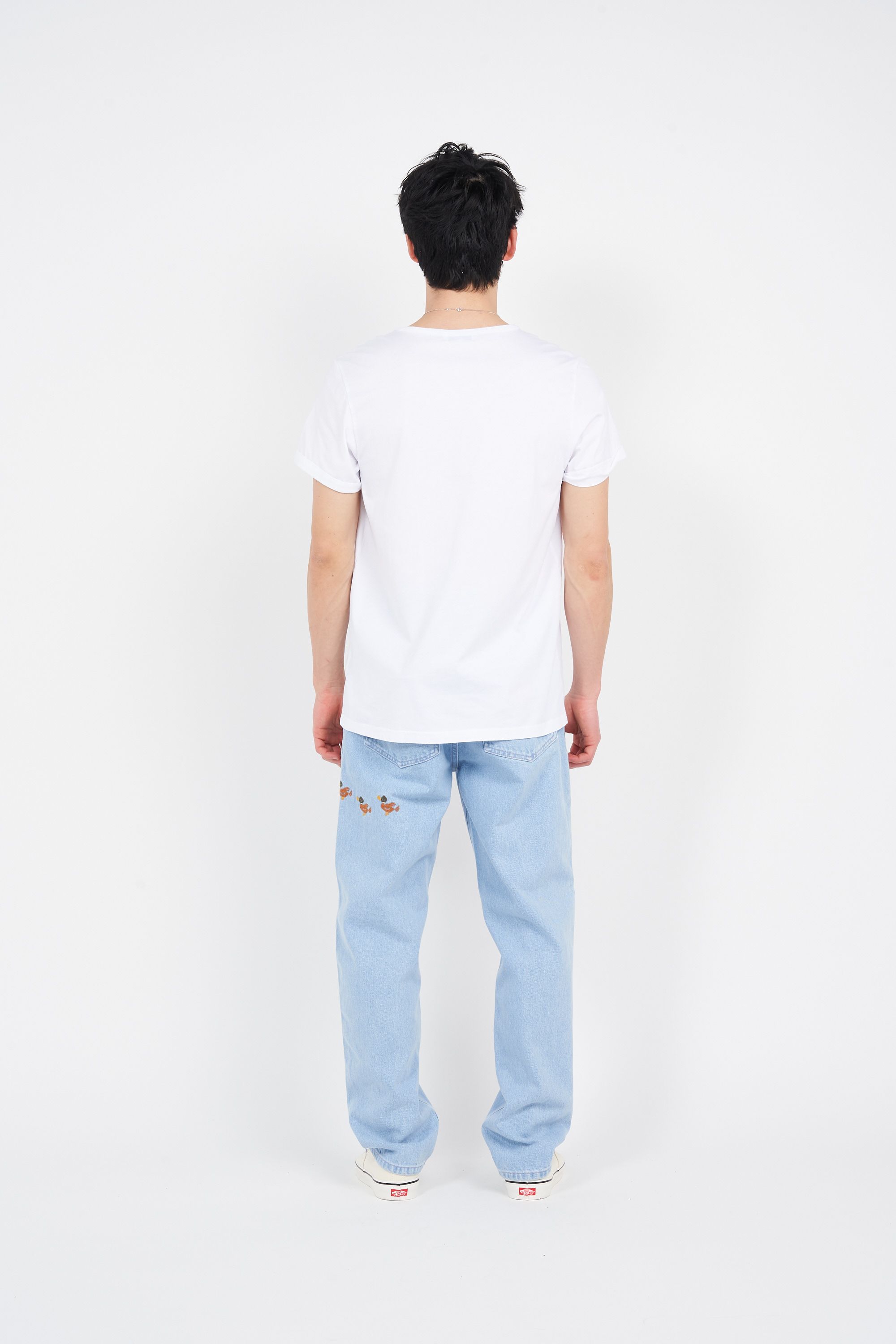 MAISON LABICHE T-shirt POITOU OUT OF OFFICE Blanc