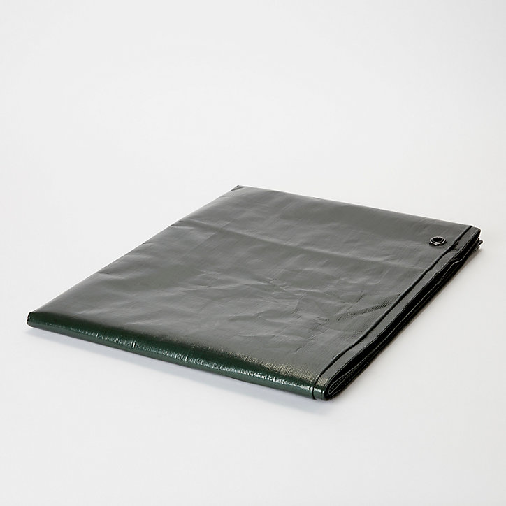 Bâche lourde réversible vert marron 2 x 3 m