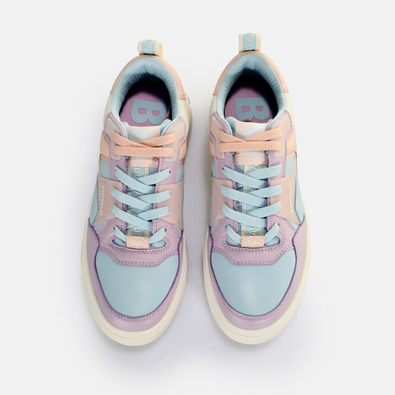 RSE V2 Baskets basses vegan, violetbleu clair