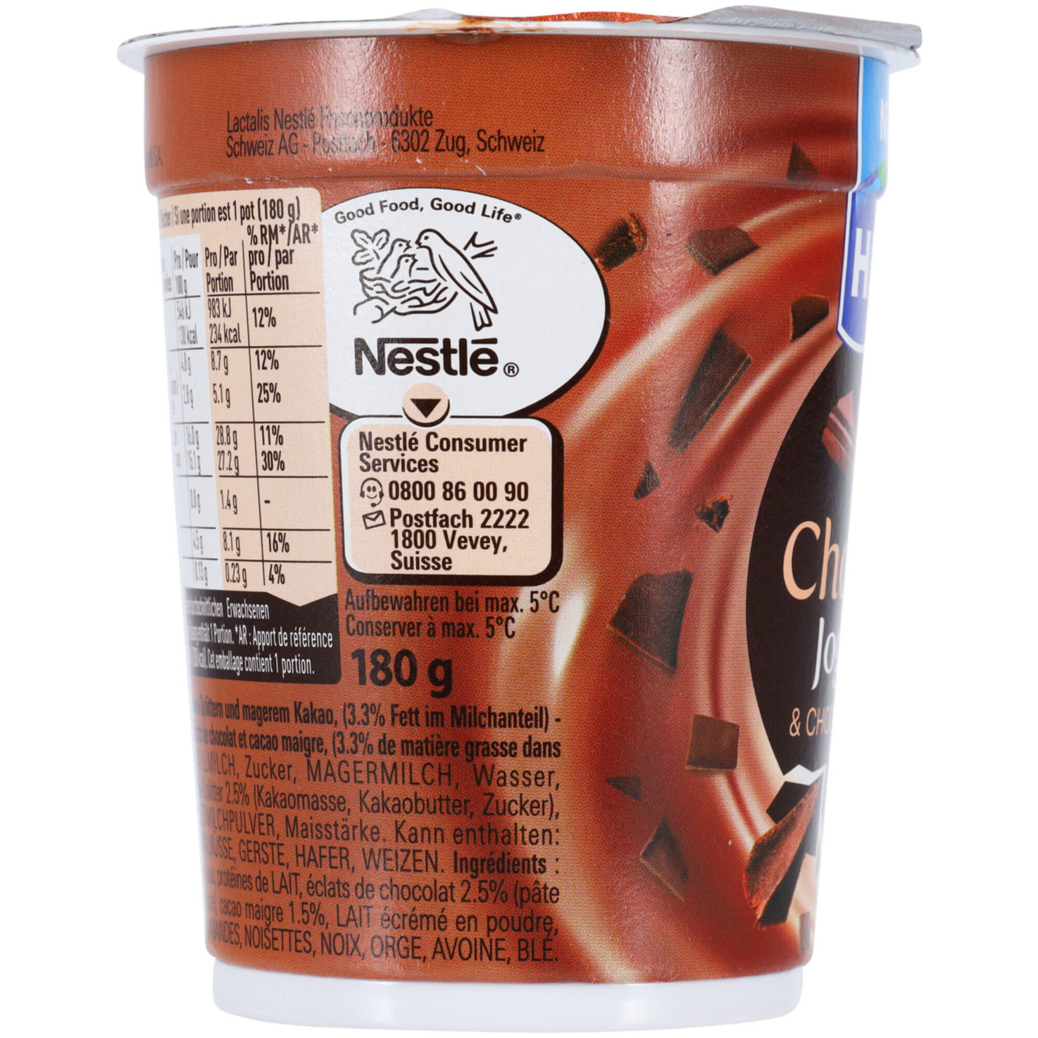 Hirz Joghurt Schokolade 2x180g