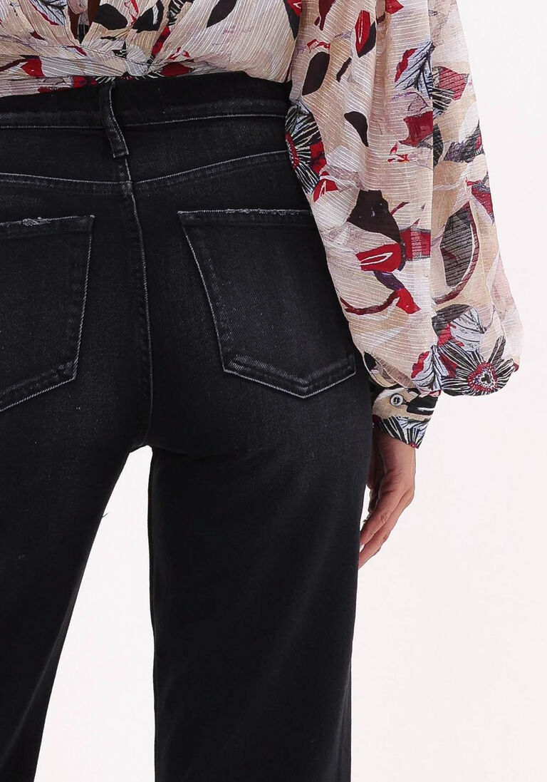 IRO zwarte iro straight leg jeans redon