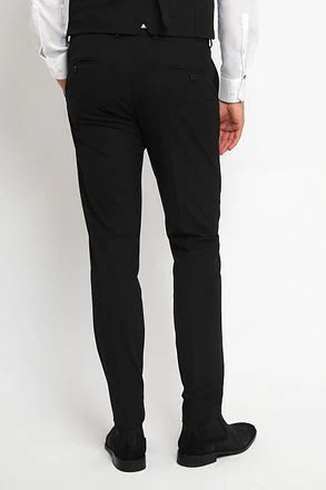 Suitable BASE Pantalon Zwart PA-BASE-ST-02 kopen