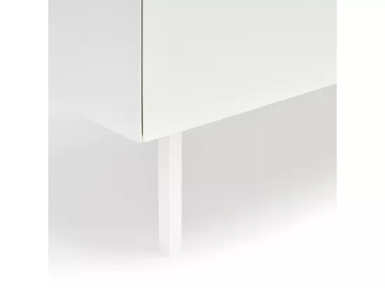 Arista - Casier à bouteilles en bois : Couleur - Blanc