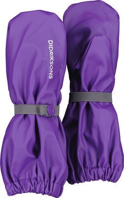 Didriksons Pileglove Fôrede Regnvotter, Disco Purple