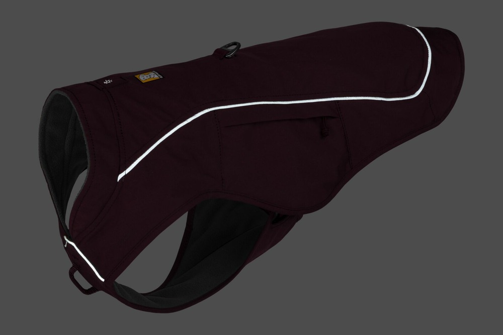Veste avec harnais intégré et attache de laisse, overcoat fuse™. Couleur: purple rain (pourpre), taille: xs