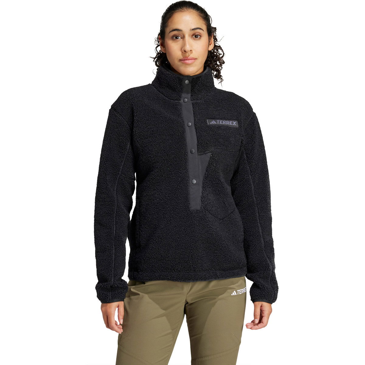 adidas Terrex Xplore Pile Snap Fleecetrøje Dame