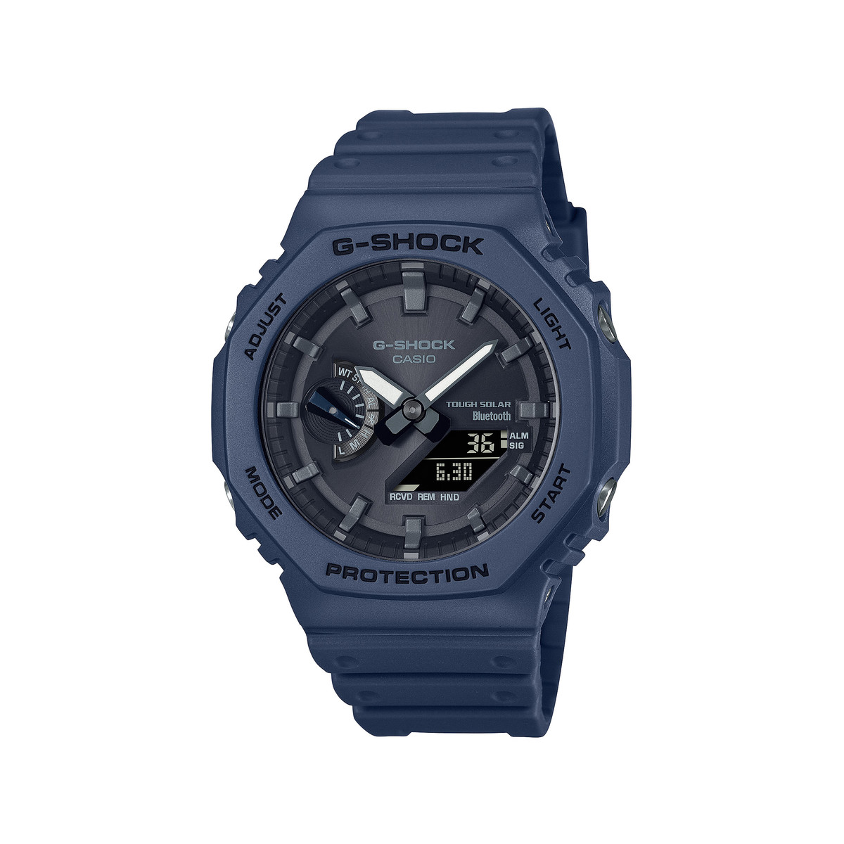 Montre G-SHOCK homme bracelet résine bleue