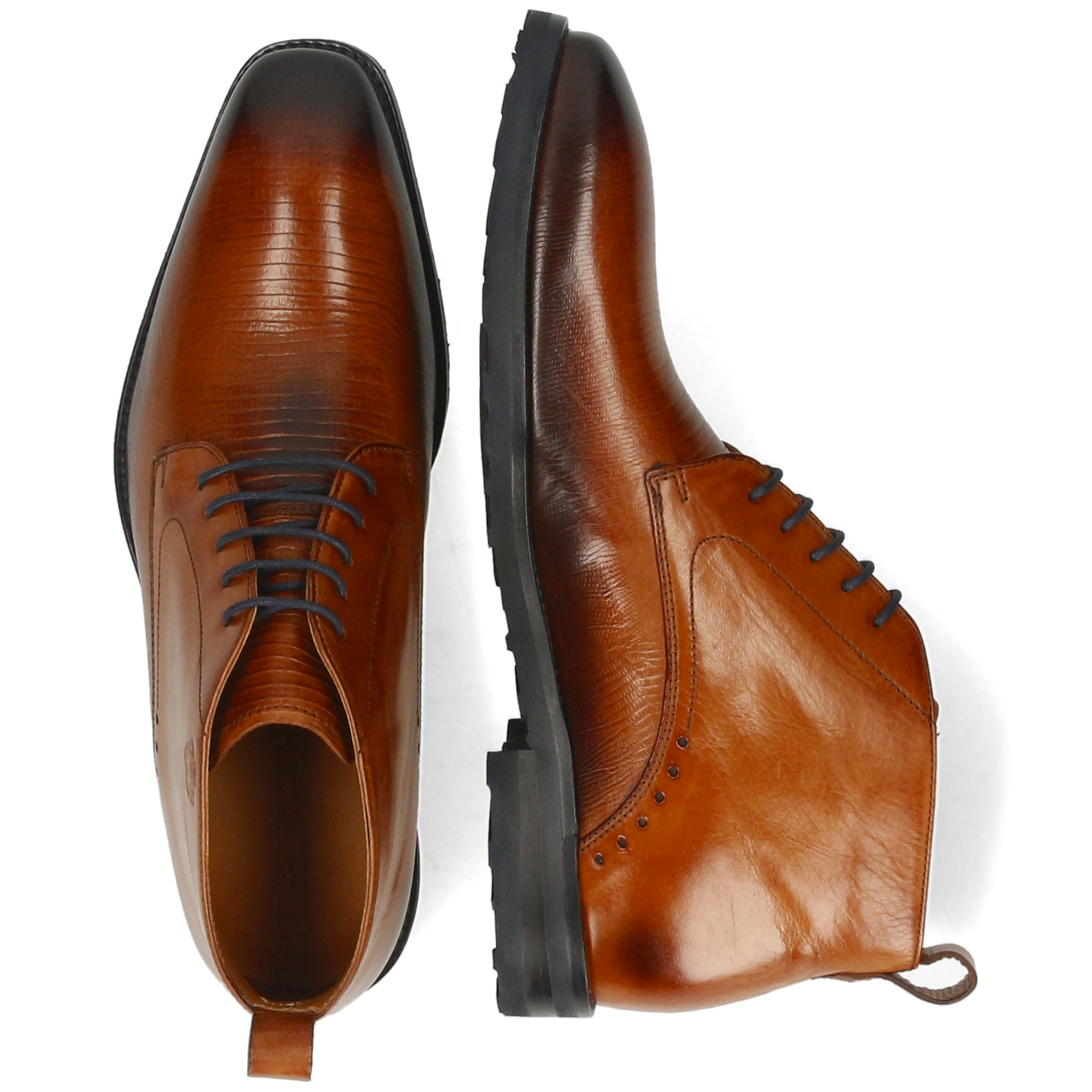 FLYNN 3 - Bottines à talon bottier | Marron