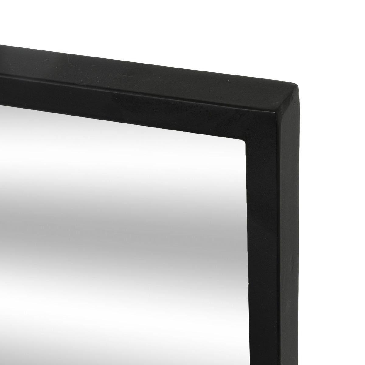 MIROIR METAL MILA NOIR 180X78CM