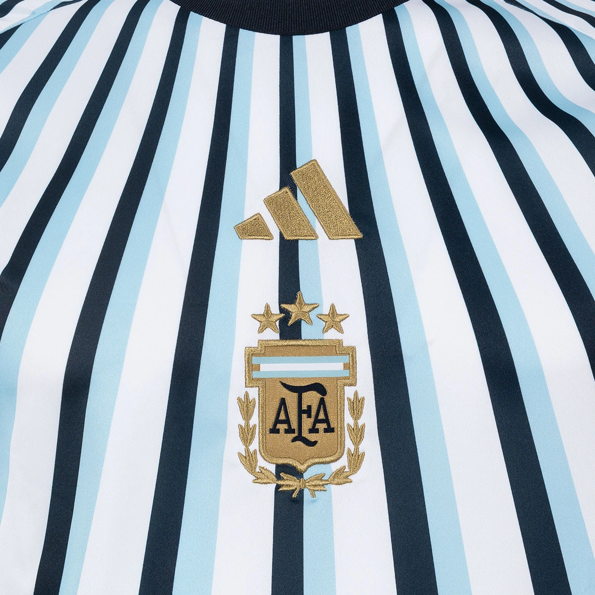 T-Shirt adidas Argentina Pre-Match Home Mundial 2026 Criança