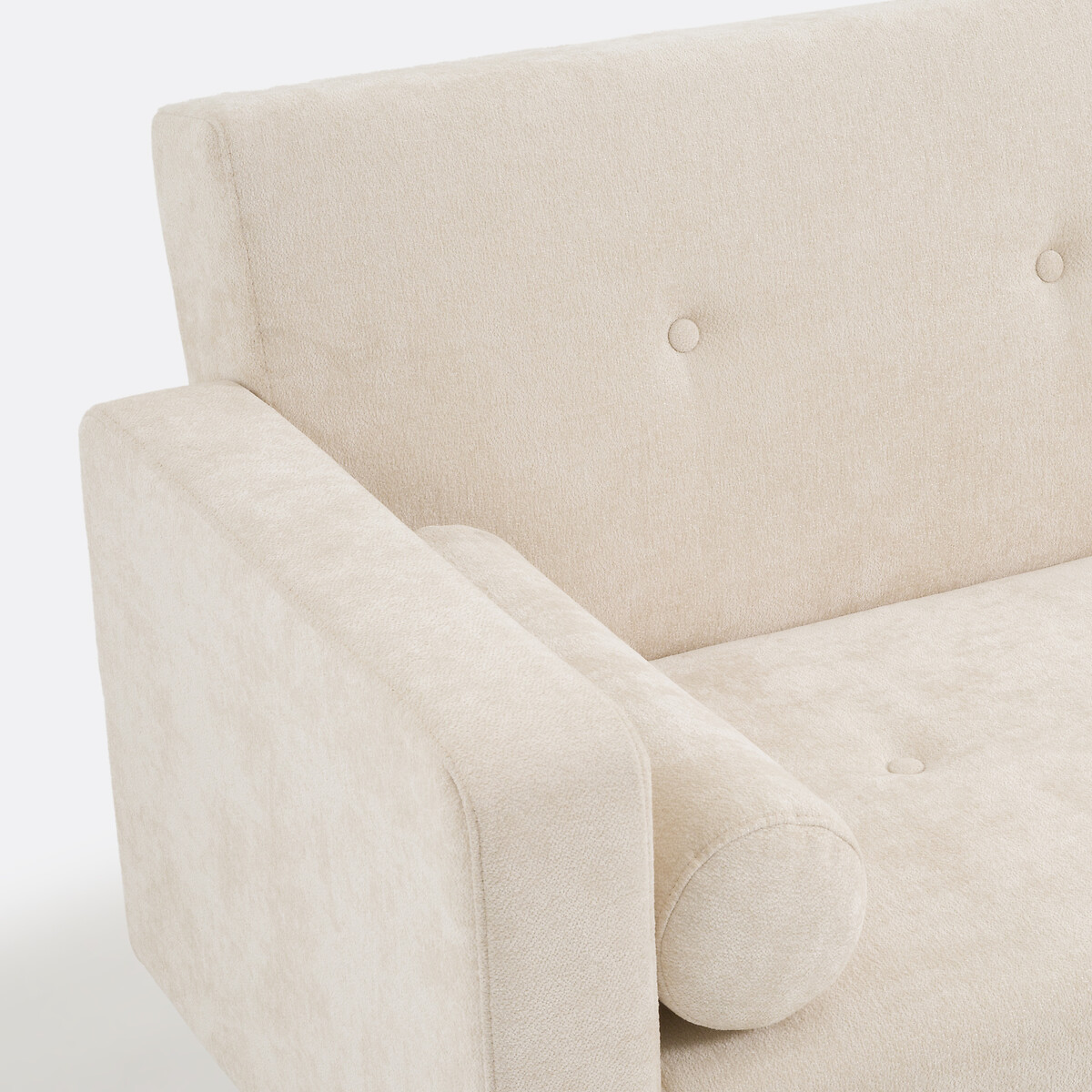 LA REDOUTE INTERIEURS<br>Sofá cama de 3 lugares, chenille, Tuske