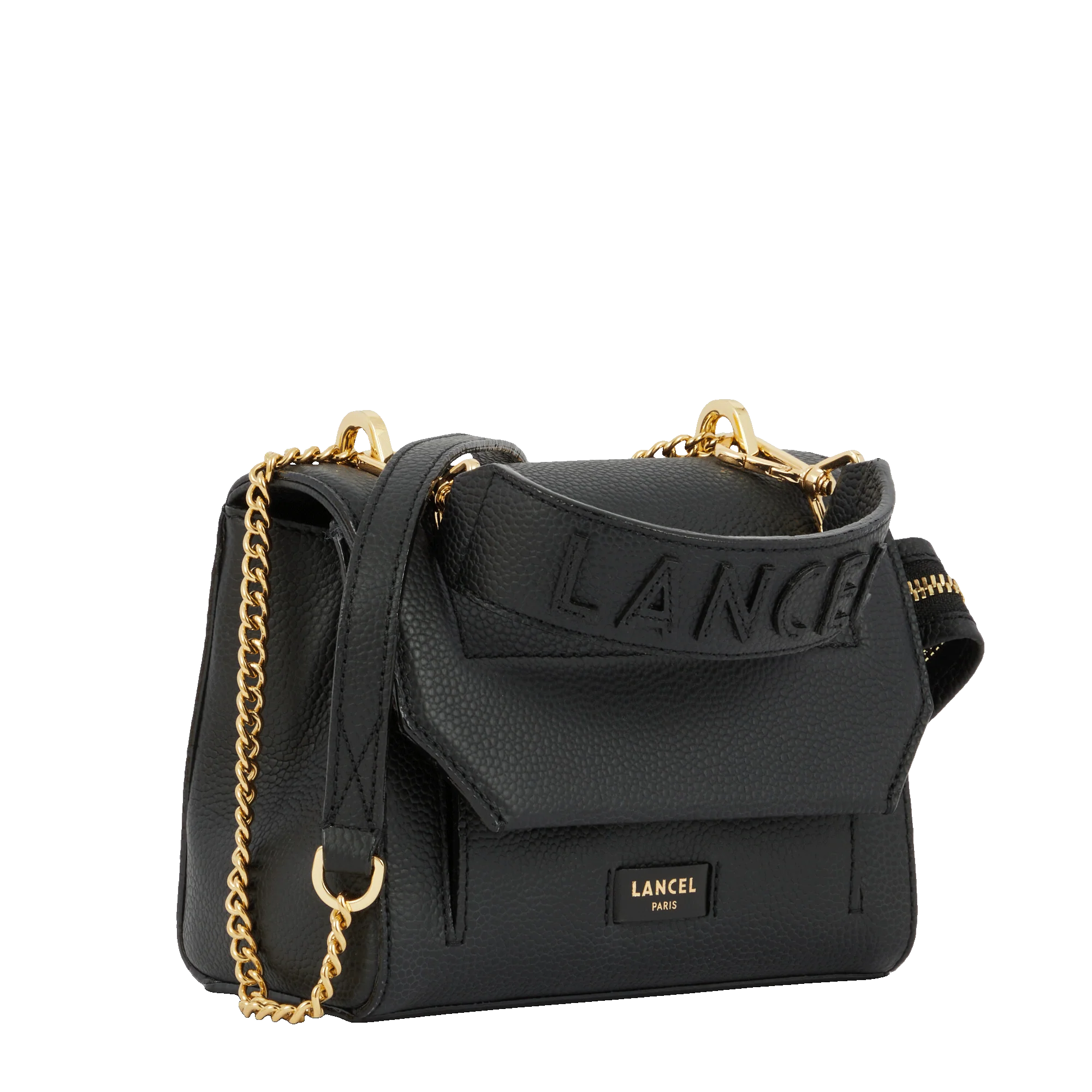 Sac rabat Ninon de Lancel-Noir/Doré