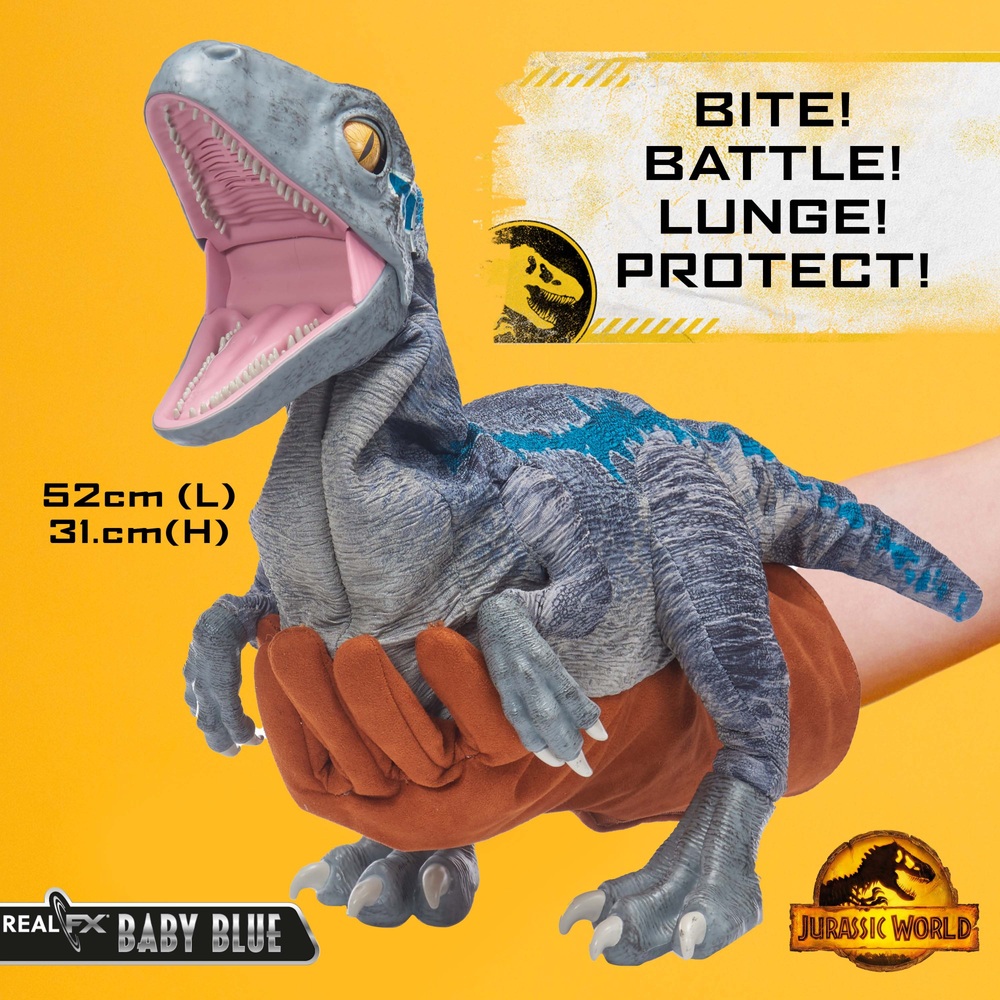 Jurassic World Dominion: Real FX Baby Blue Dinosaur