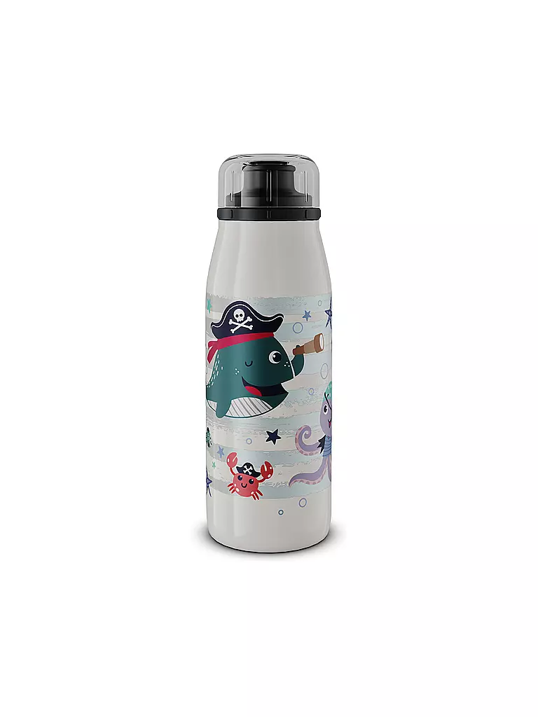ALFI Isolierflasche - Thermosflasche Kids 0,35l Brave Pirates weiss