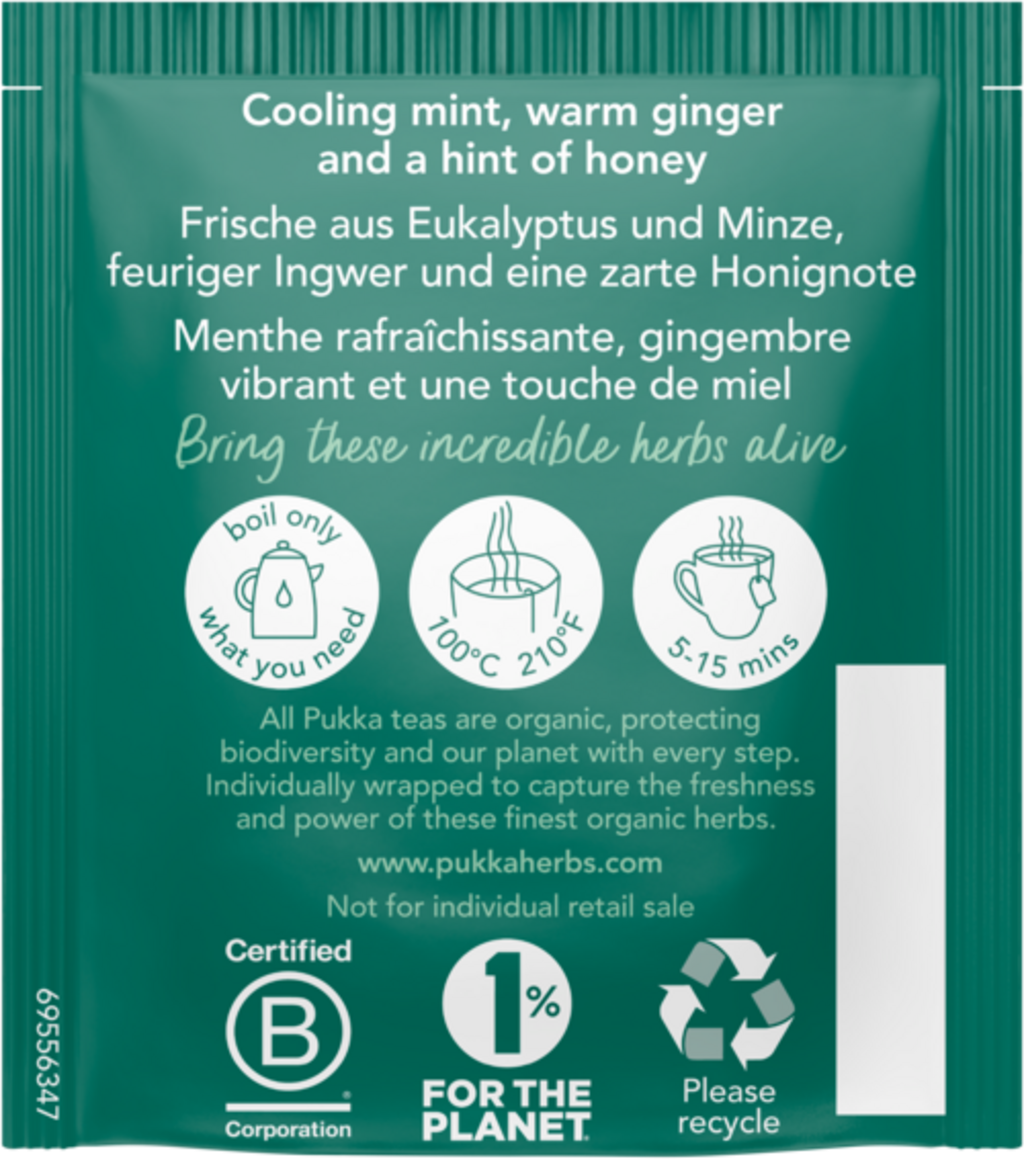 PUKKA  Atme Auf Bio-Kräutertee, 20 Teebeutel (38 g)